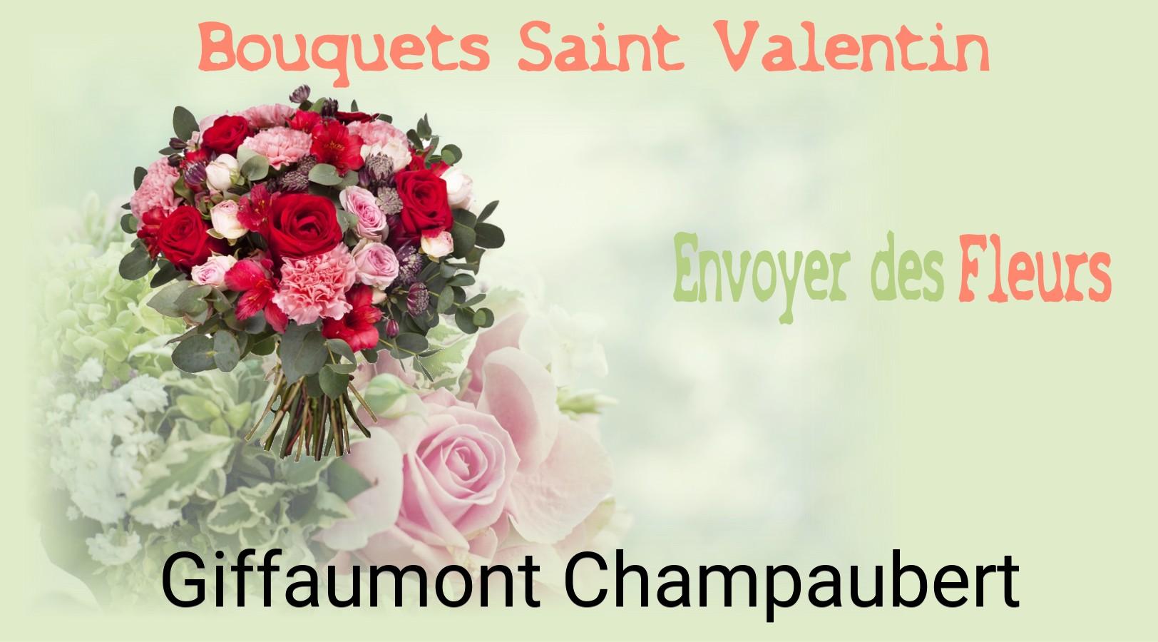 Roses de Saint-Valentin livrées à Giffaumont-Champaubert
